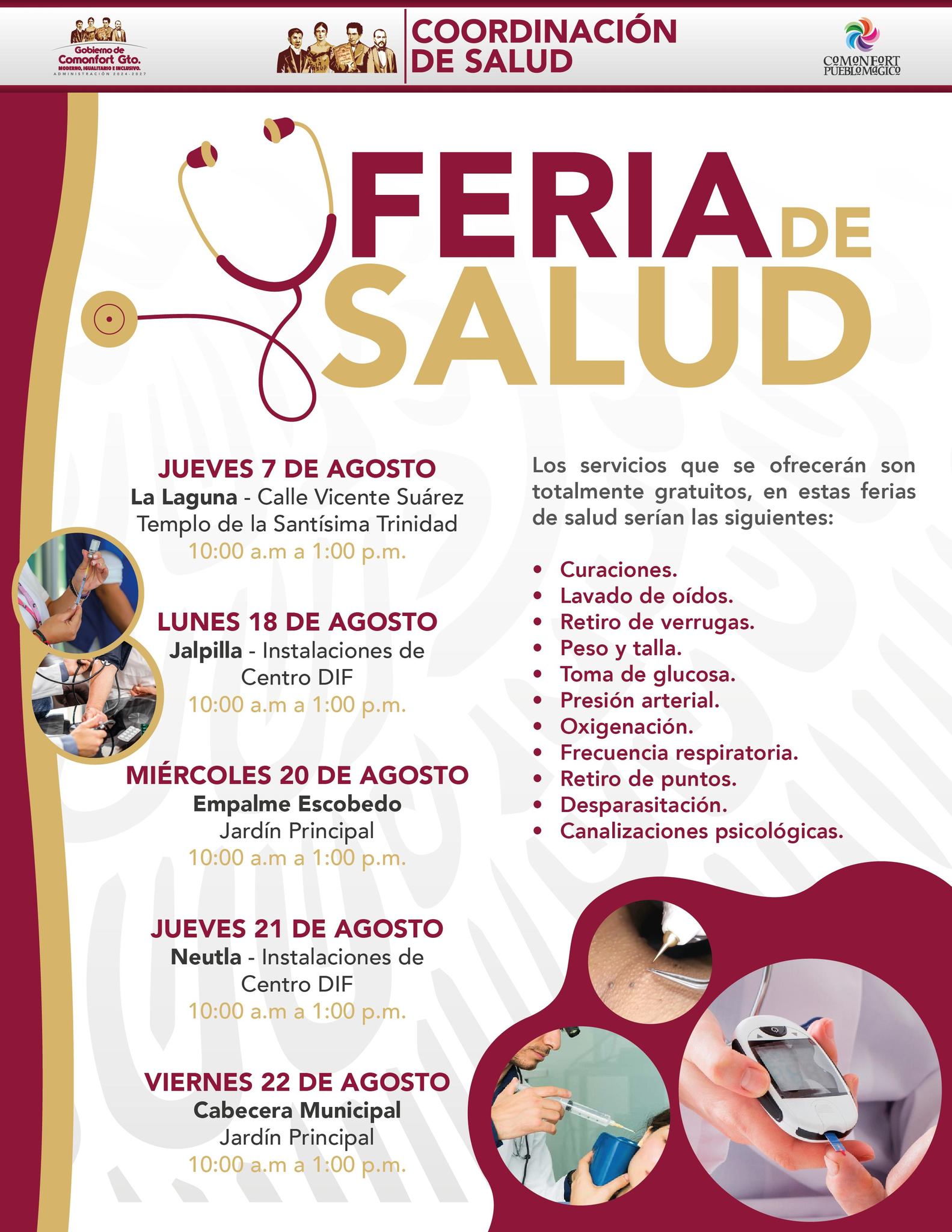 Feria de Salud Agosto 2025