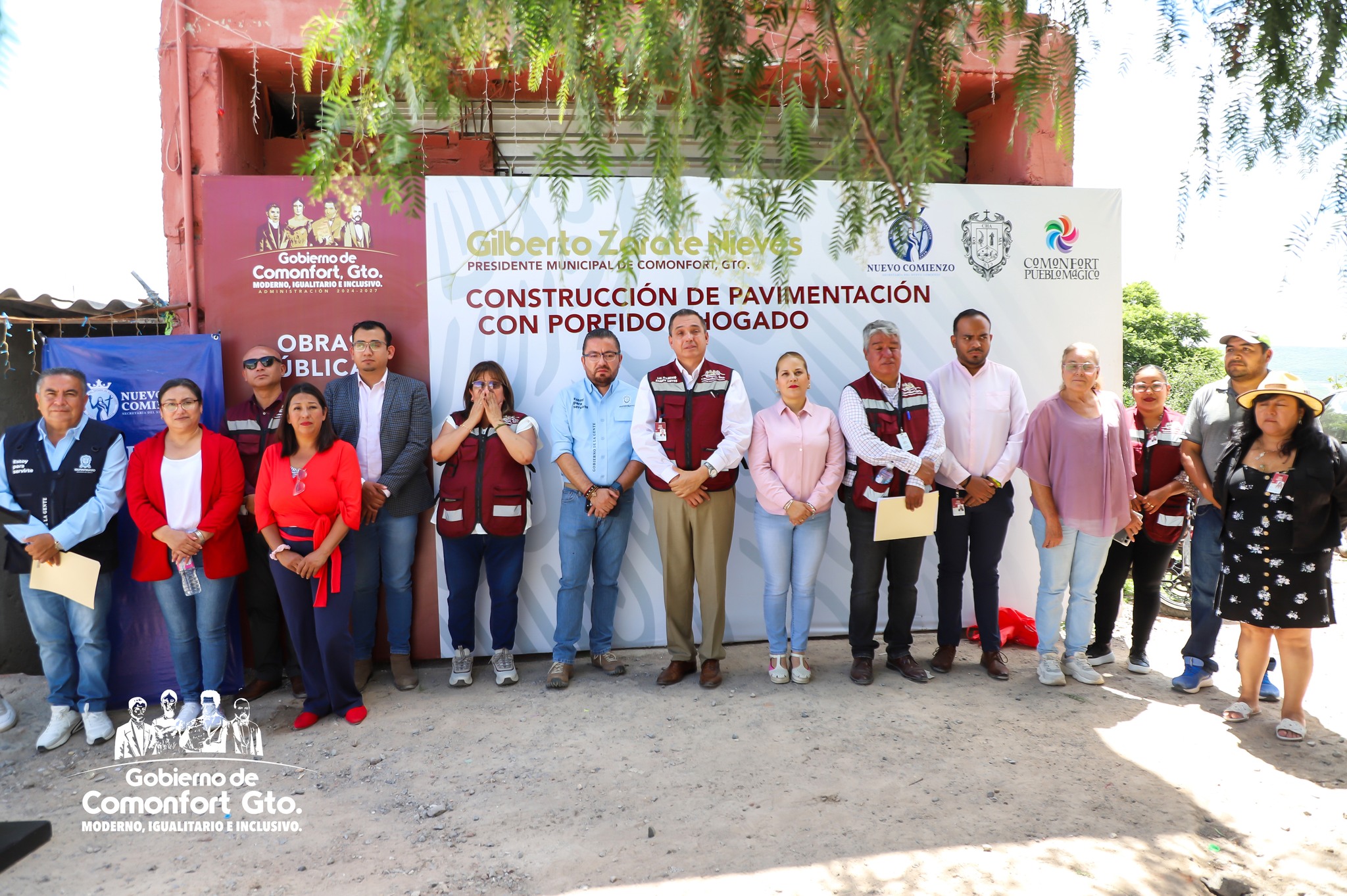 Entrega de plantas de limón persa 1