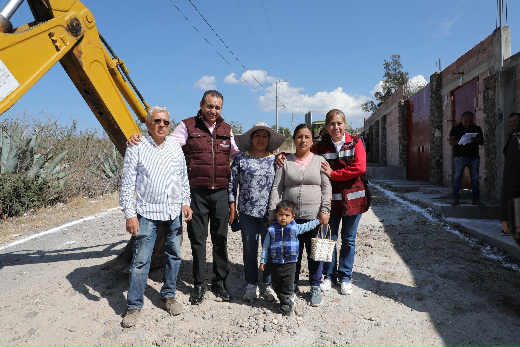 Integrantes del Ayuntamiento y Desarrollo Social en el evento
