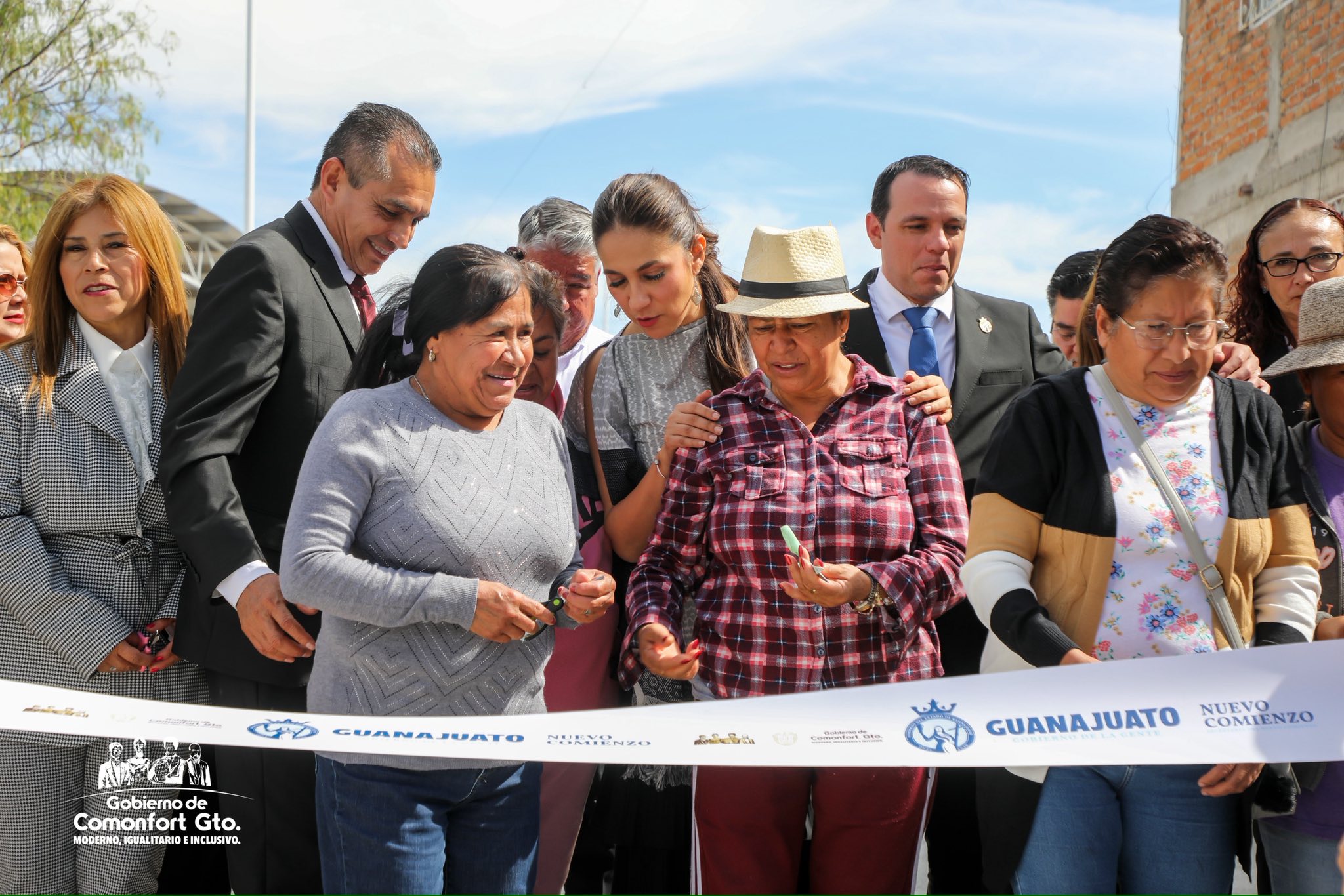 Vista de la nueva calle